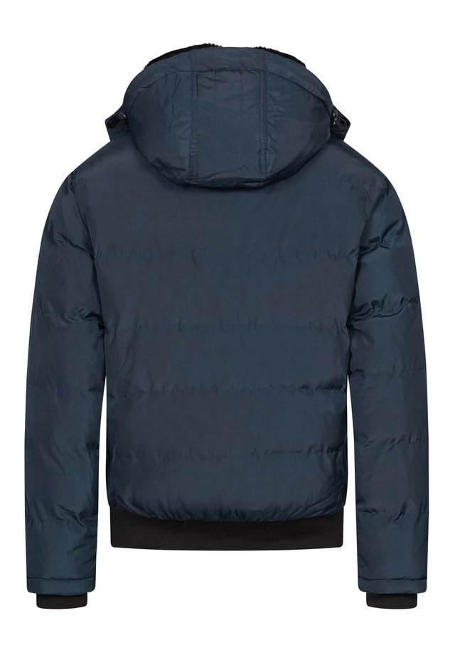 Alessandro Salvarini Winterjacke »ASLeonio« mit warmem Teddyfell und abnehmbarer Kapuze