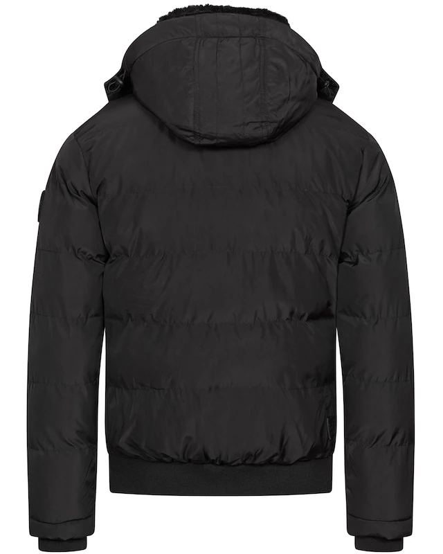 Alessandro Salvarini Winterjacke »ASLeonio« mit warmem Teddyfell und abnehmbarer Kapuze