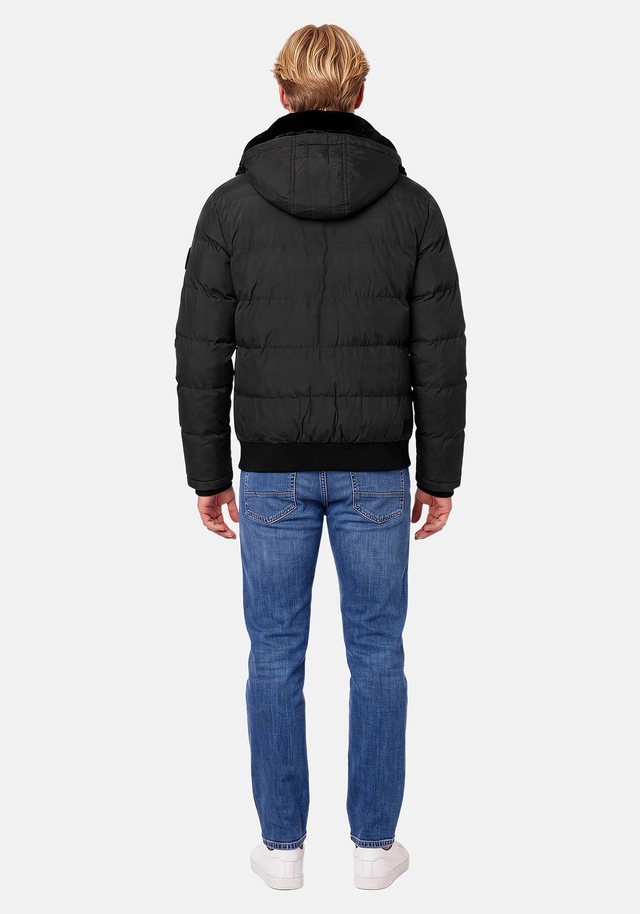 Alessandro Salvarini Winterjacke »ASLeonio« mit warmem Teddyfell und abnehmbarer Kapuze
