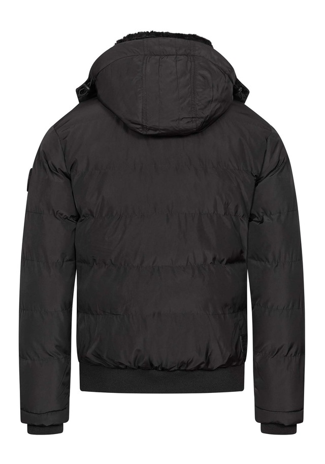 Alessandro Salvarini Winterjacke »ASLeonio« mit warmem Teddyfell und abnehmbarer Kapuze
