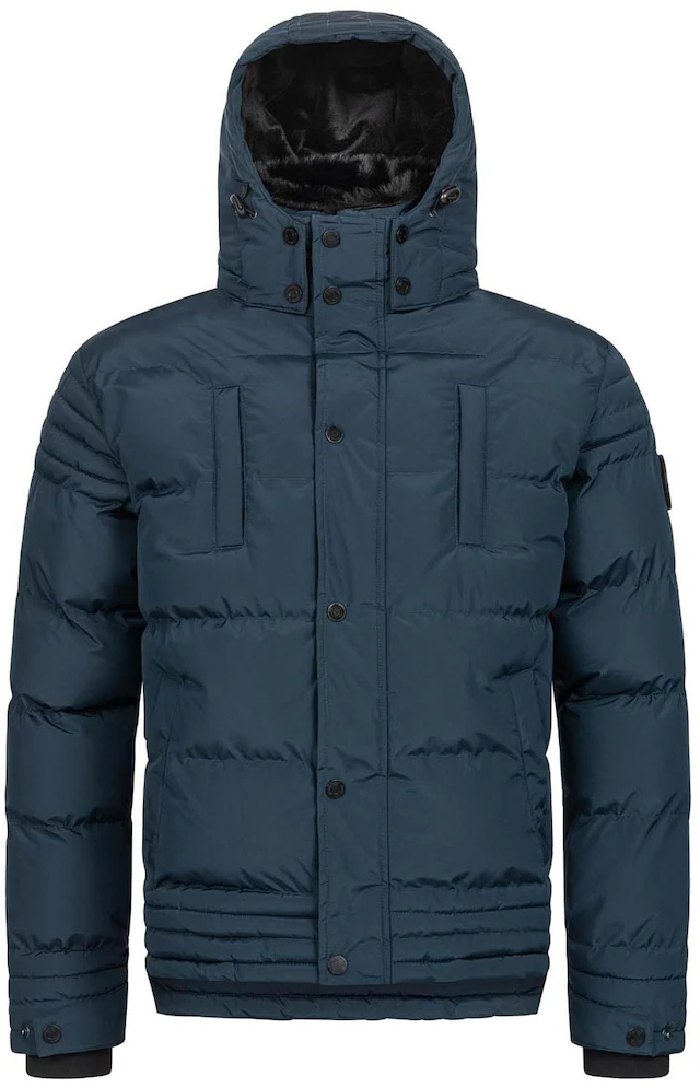 Alessandro Salvarini Winterjacke »ASFabiano« mit warmem Teddyfell und abnehmbarer Kapuze