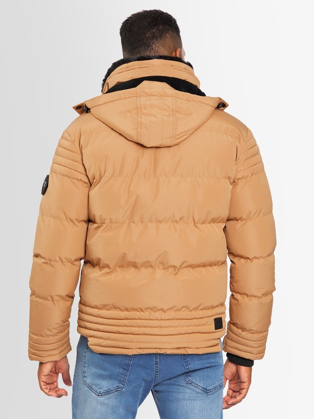 Alessandro Salvarini Winterjacke »ASFabiano« mit warmem Teddyfell und abnehmbarer Kapuze