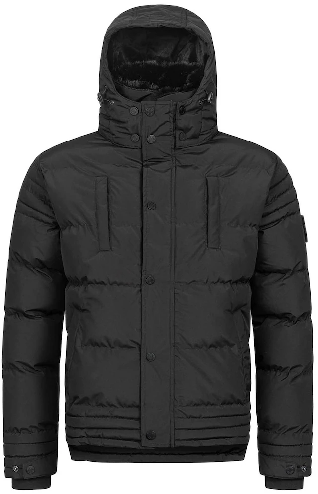 Alessandro Salvarini Winterjacke »ASFabiano« mit warmem Teddyfell und abnehmbarer Kapuze
