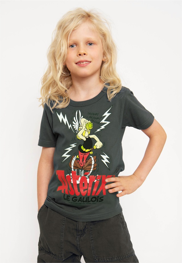 LOGOSHIRT T-Shirt »Asterix le Gaulois« mit coolem Print