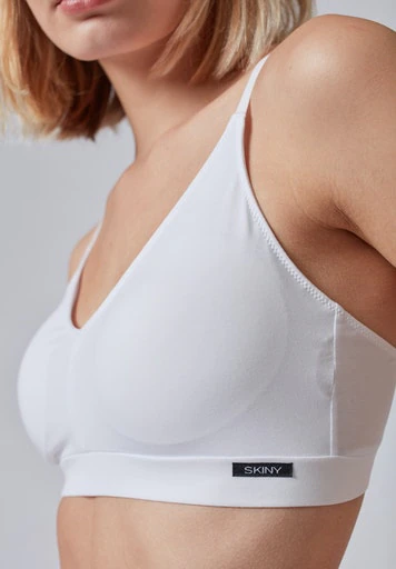 Skiny Soft-BH »Cotton Essentials« herausnehmbare Pads, weich, gepolstert, Baumwollmix