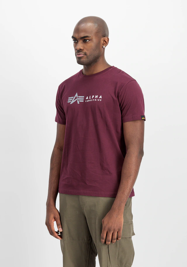 Alpha Industries T-Shirt »Label Print T-Shirt«