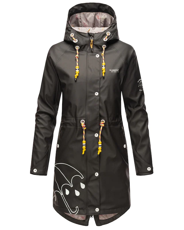 Marikoo Outdoorjacke »Dancing Umbrella« mit einer großen Kapuze