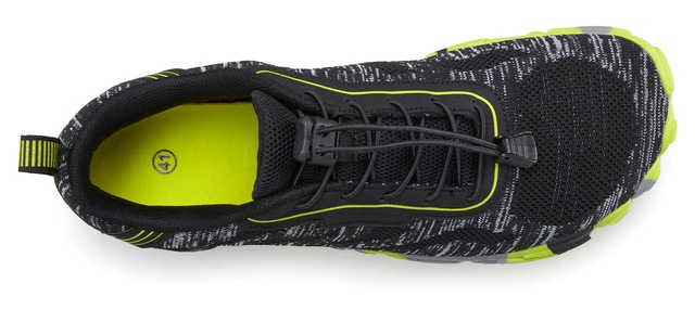 John Devin Sneaker »Freizeitschuh, Halbschuh, Turnschuh, Barfußschuh« mit elastischen Bändern für schnelles Reinschlüpfen, Unisex VEGAN