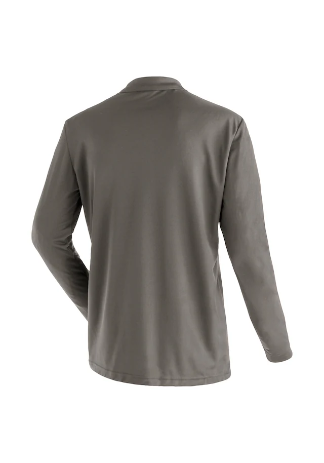 Maier Sports Langarm-Poloshirt »Ulrich L/S« Herren Polo langarm, leichtes Funktionsshirt, Langarmshirt, Reg. Fit