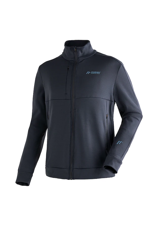 Maier Sports Funktionsshirt »Granni M« Herren Midlayer-Jacke, atmungsaktiv und schnelltrocknend, Fleece-Jacke