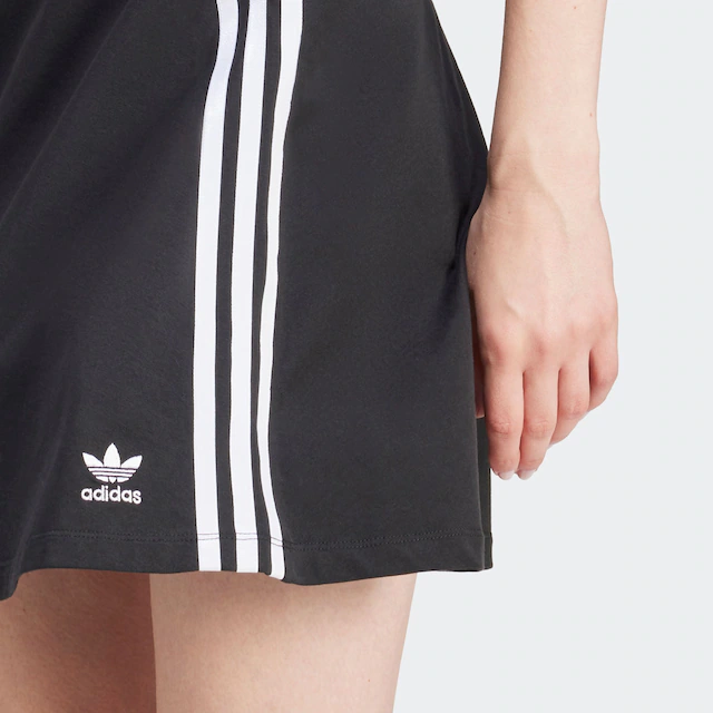 adidas Originals T-Shirt »3-STREIFEN BABY« sportlicher Stil, cropped, mit drei Streifen, aus Baumwollmix