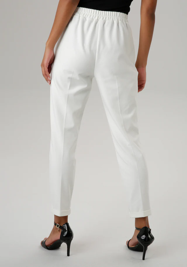 Aniston SELECTED Schlupfhose mit Bundfalten