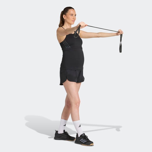 adidas Performance Shorts »PACER MATERNITY« Trainingsshorts für Schwangere, locker geschnitten