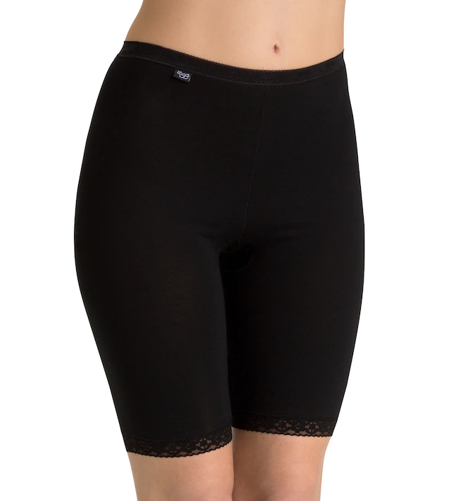 sloggi Lange Unterhose »Basic+« perfekter Sitz, weiche Nähte, Baumwollmix, feminin, elastisch