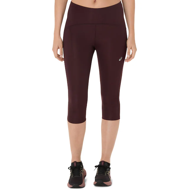 Asics Lauftights »ROAD HIGH WAIST CAPRI TIGHT« Schnelltrocknend, Reflektierend, Smartphone-Fach