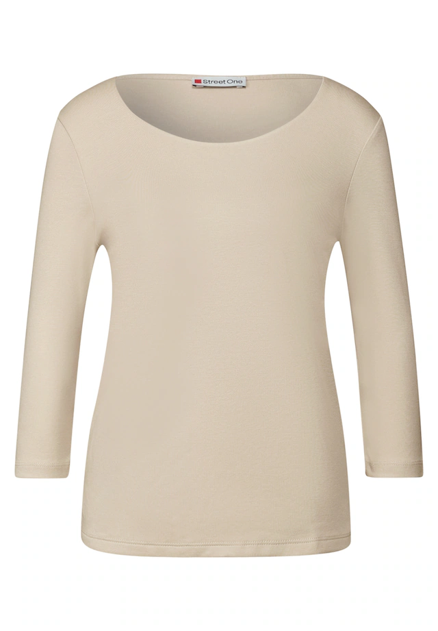 STREET ONE 3/4-Arm-Shirt mit Rundhalsausschnitt