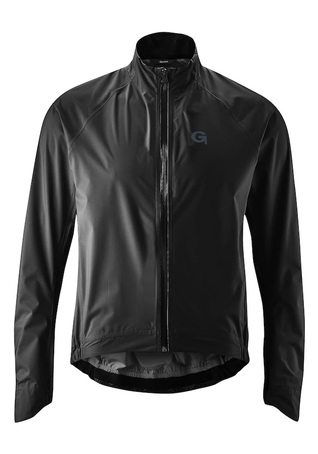 Gonso Fahrradjacke »SAVE JACKET ROAD M« Herren Radjacke, wasserdichte Rennrad-Regenjacke mit Rückentasche