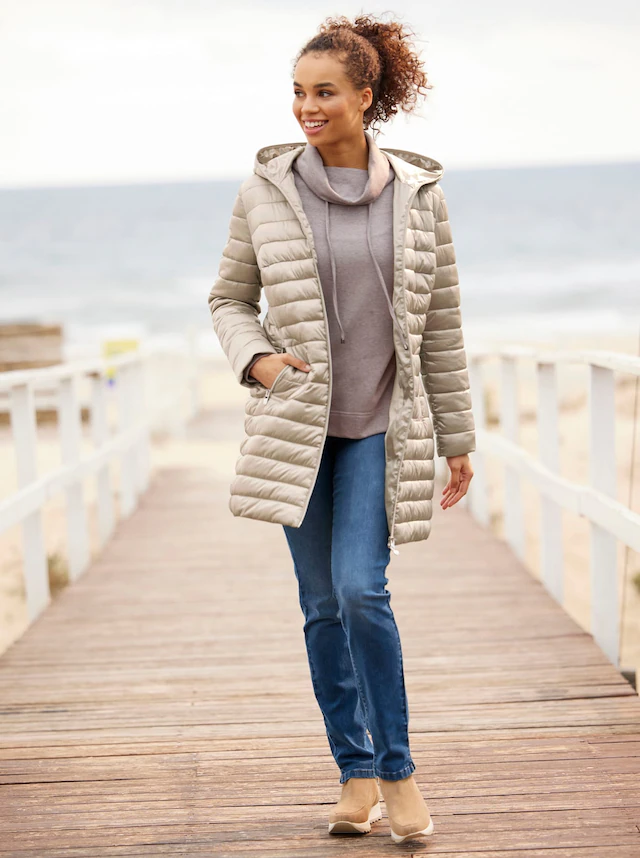 heine Steppjacke mit Kapuze