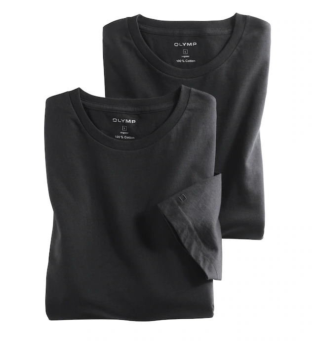 OLYMP T-Shirt »Casual« Packung, 2er, 2 Stk.