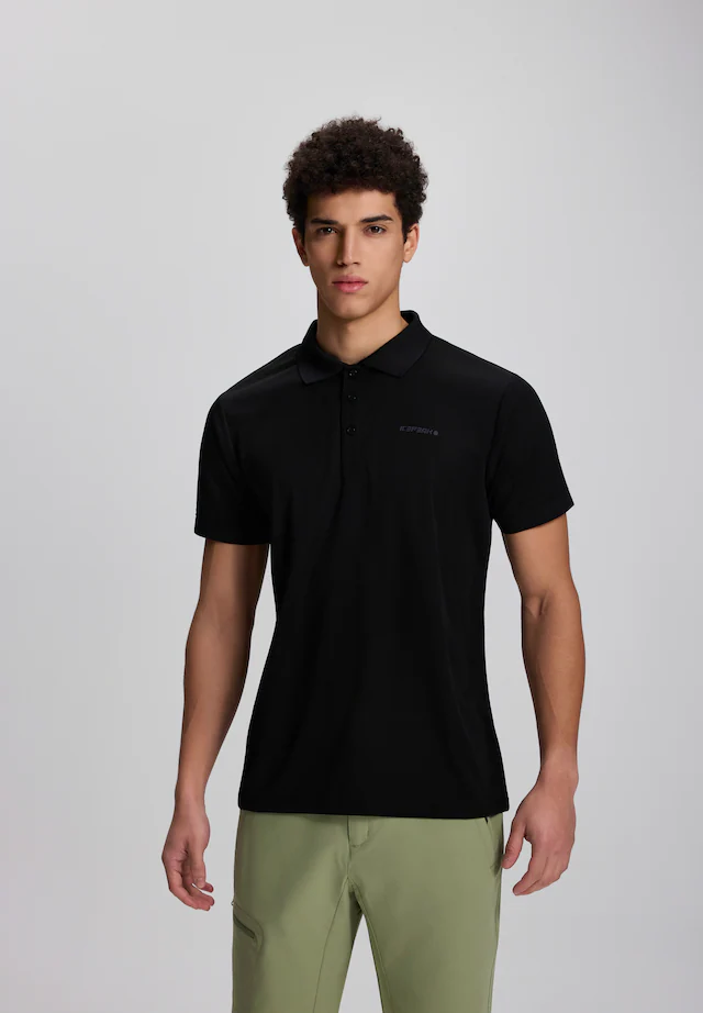 Icepeak Poloshirt »H POLOSHIRT BELLMONT« Kurzarm-Ausführung, mit Polokragen und Knopfleiste, unifarben