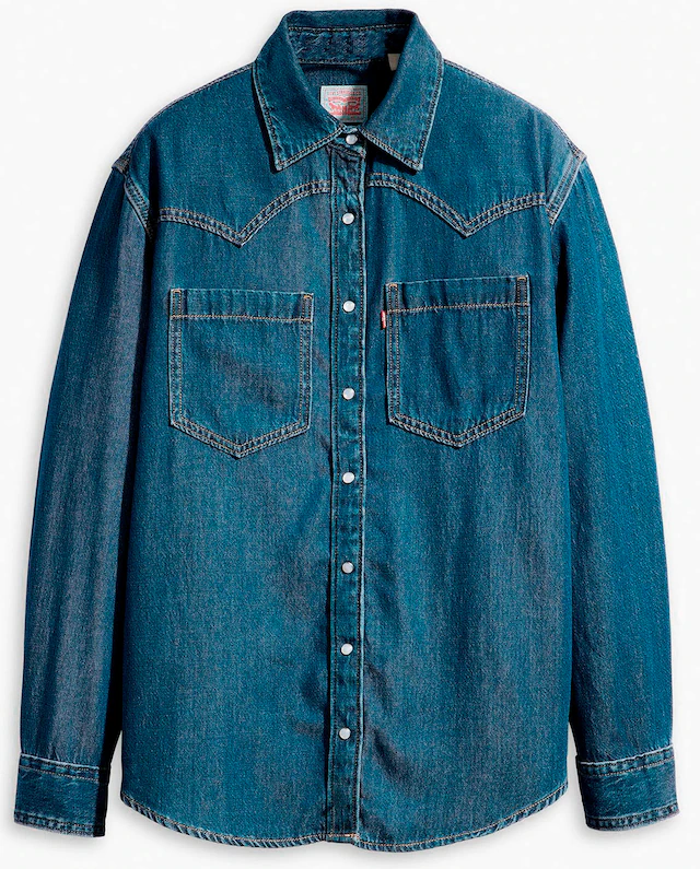 Levi's® Jeansbluse »TEODORA WESTERN SHIRT« mit Druckknöpfen