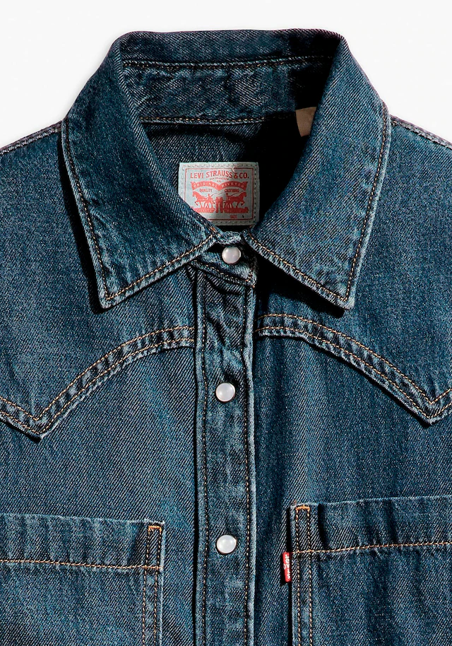 Levi's® Jeansbluse »TEODORA WESTERN SHIRT« mit Druckknöpfen