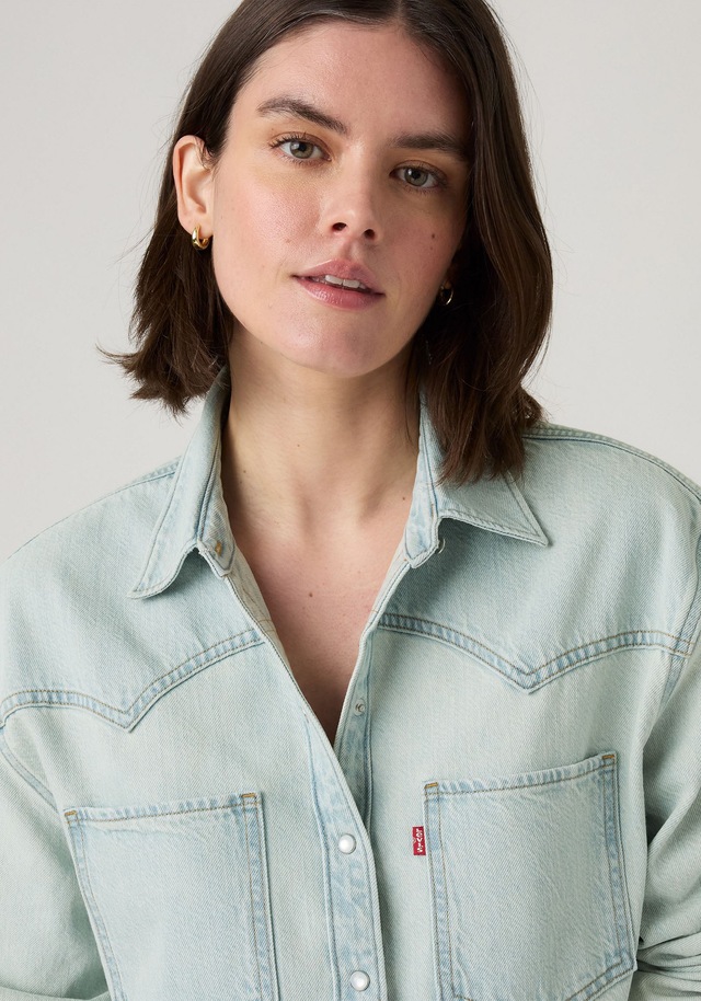 Levi's® Jeansbluse »TEODORA WESTERN SHIRT« mit Druckknöpfen