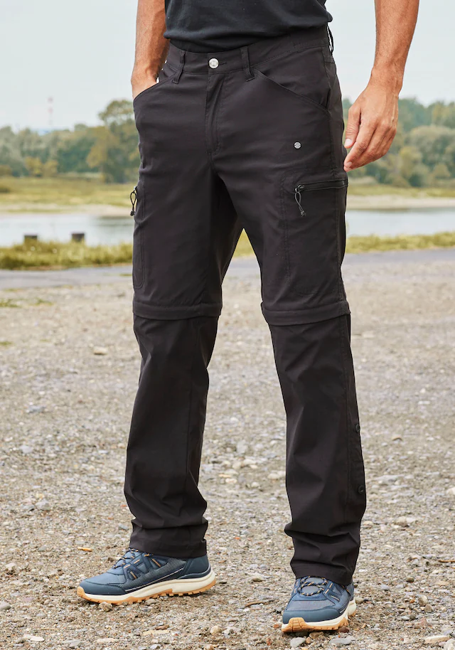 John Devin Trekkinghose Wanderhose mit Zipp- Off Beinen