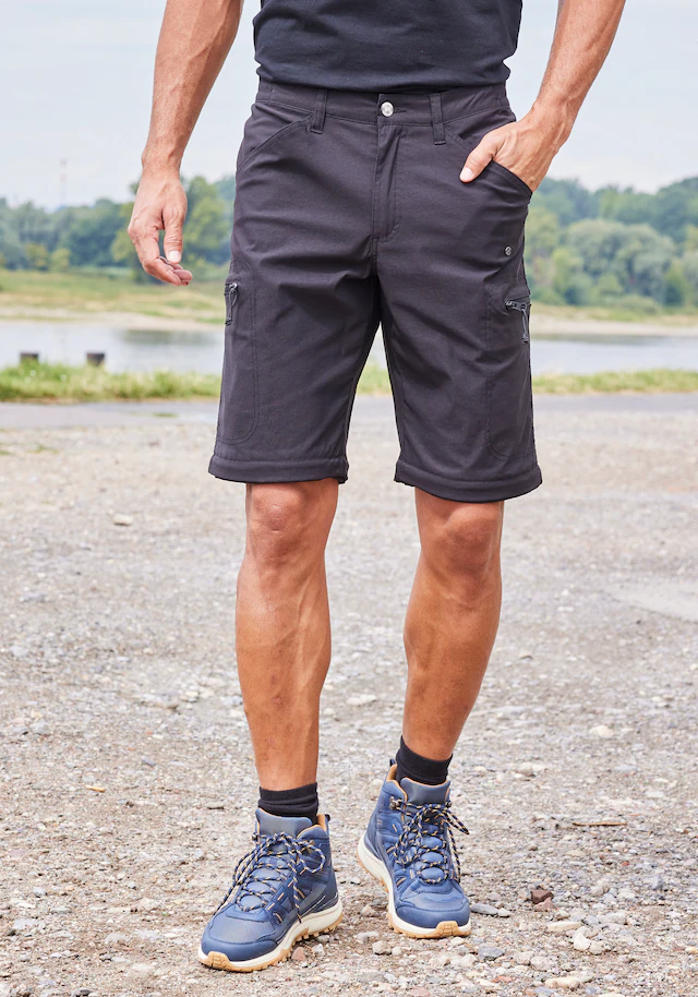 John Devin Trekkinghose Wanderhose mit Zipp- Off Beinen