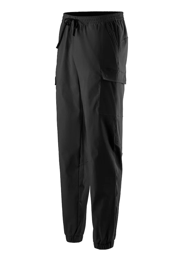John Devin Jogger Pants Trekking-Outdoor-Hose mit Belüftung im Kniebereich