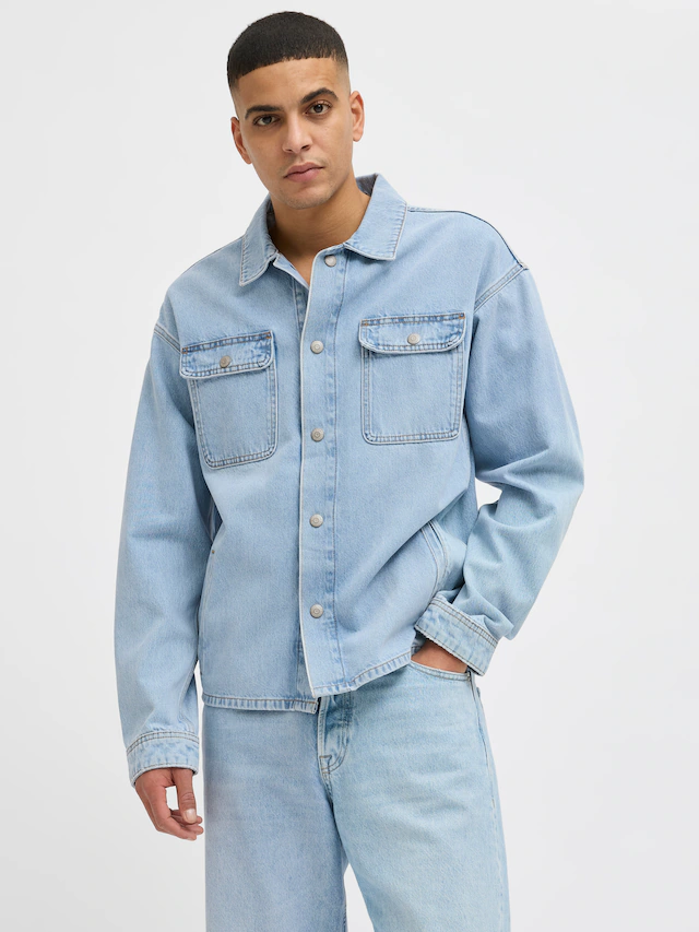 Jack & Jones Jeanshemd »JJICHASE JJOVERSHIRT MF 903 SN«
