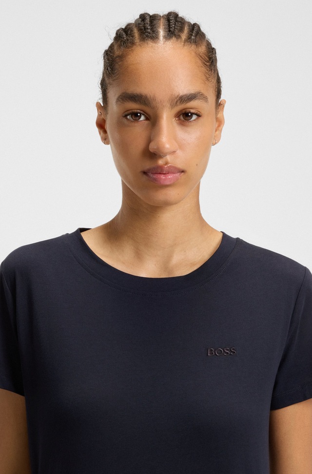 BOSS ORANGE T-Shirt »Esogo Premium Damenmode« mit Logo