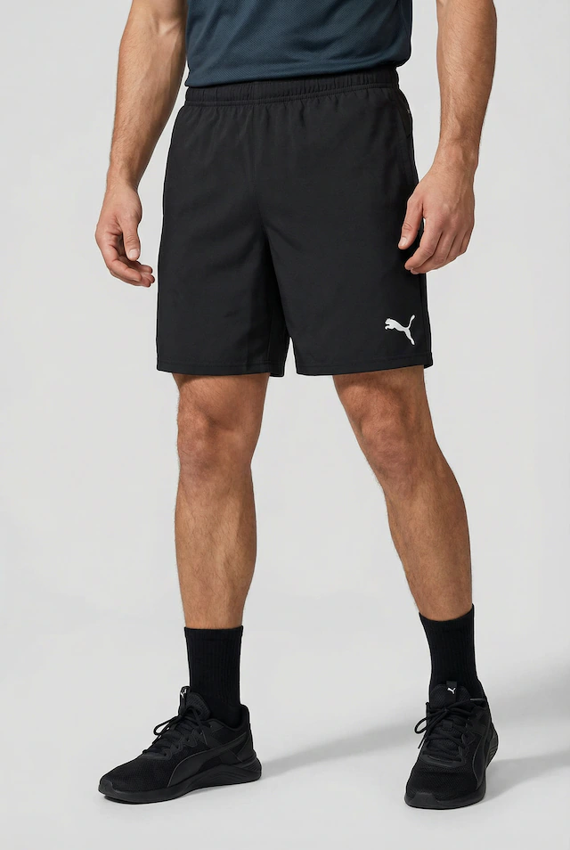 PUMA Trainingsshorts »TEAMRISE TRAINING SHORTS« leistungsstarke Materialien, Regular Fit, sportlicher Stil