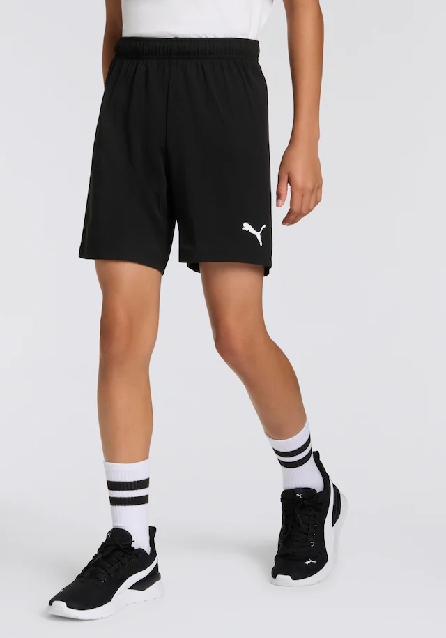 PUMA Trainingsshorts »TEAMRISE SHORT JR« aus Netzmaterial, mit DryCELL Technologie, kniefreier Schnitt