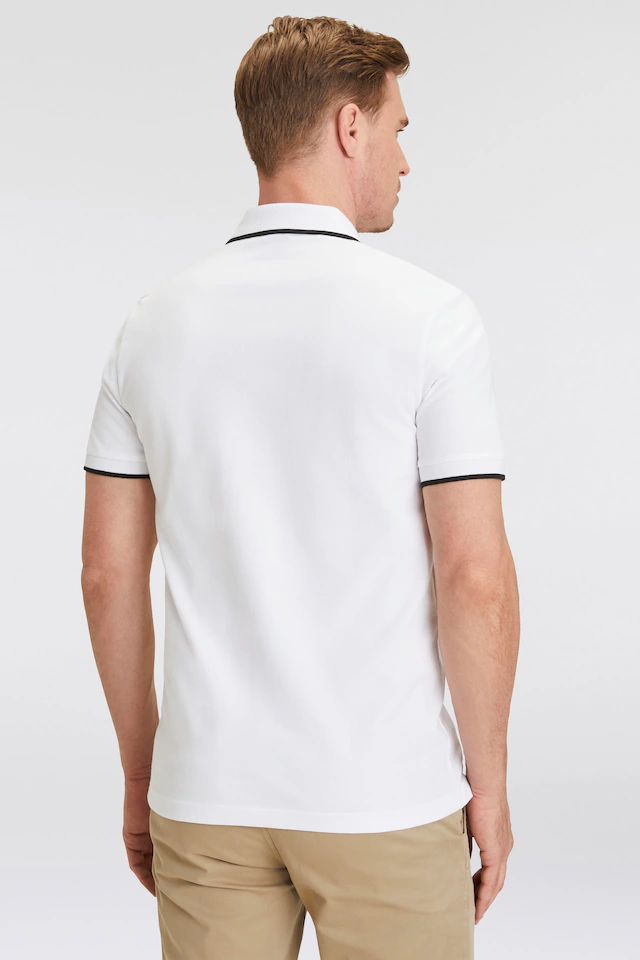 BOSS ORANGE Poloshirt »Passertip« mit BOSS Logo-Badge