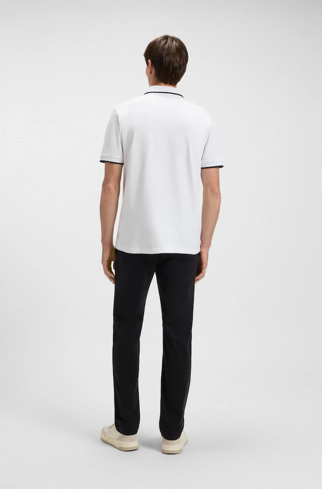 BOSS ORANGE Poloshirt »Passertip« mit BOSS Logo-Badge