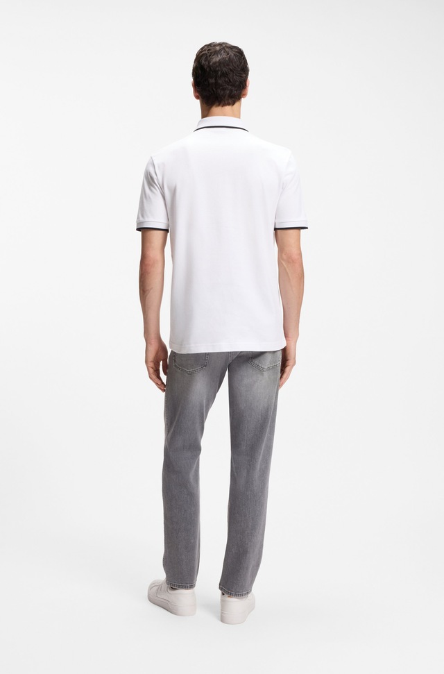BOSS ORANGE Poloshirt »Passertip« mit BOSS Logo-Badge