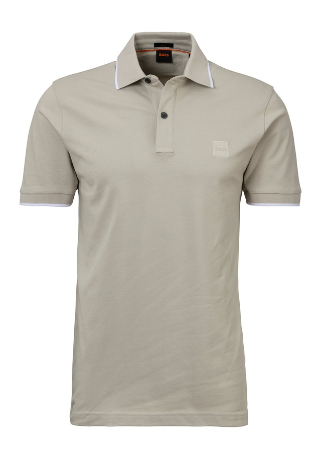BOSS ORANGE Poloshirt »Passertip« mit BOSS Logo-Badge
