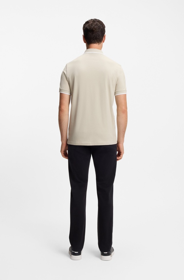BOSS ORANGE Poloshirt »Passertip« mit BOSS Logo-Badge