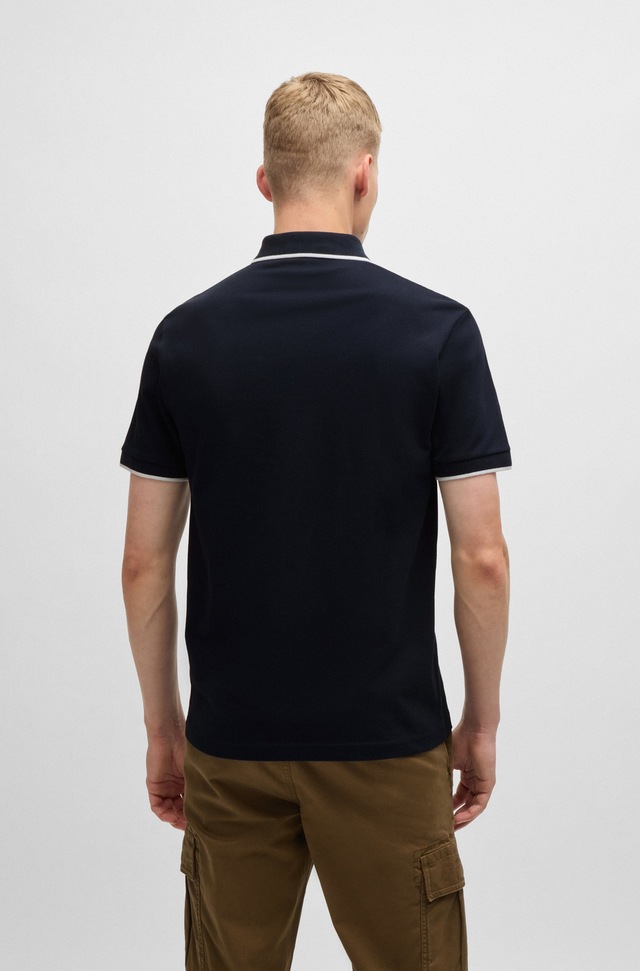 BOSS ORANGE Poloshirt »Passertip« mit BOSS Logo-Badge