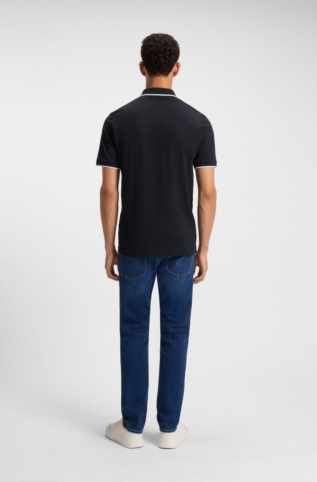BOSS ORANGE Poloshirt »Passertip« mit BOSS Logo-Badge