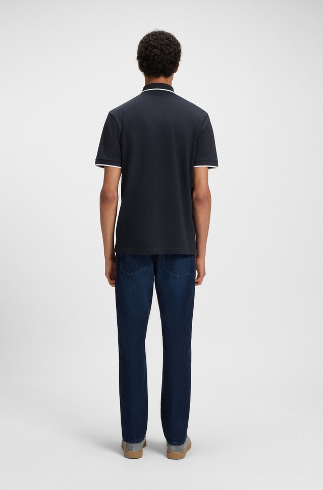 BOSS ORANGE Poloshirt »Passertip« mit BOSS Logo-Badge
