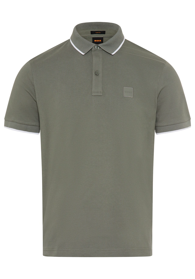 BOSS ORANGE Poloshirt »Passertip« mit BOSS Logo-Badge