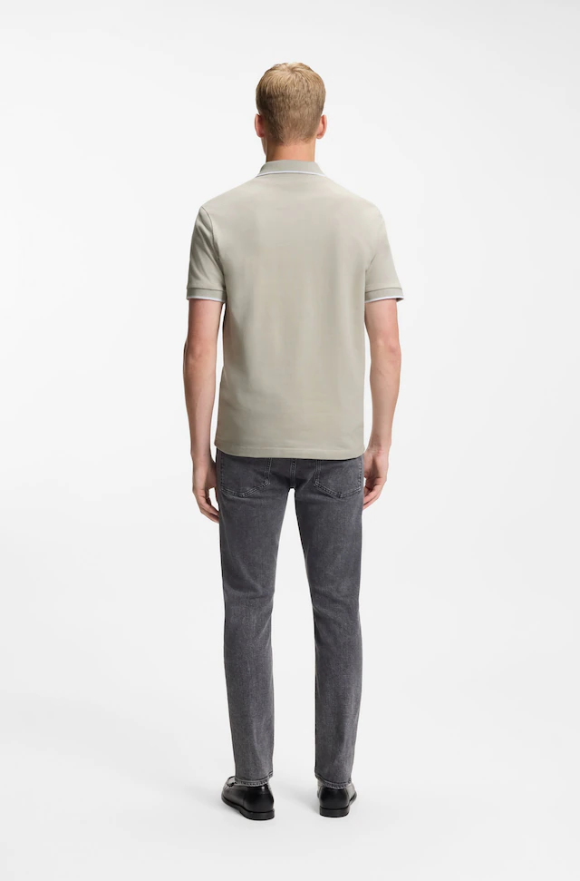BOSS ORANGE Poloshirt »Passertip« mit BOSS Logo-Badge