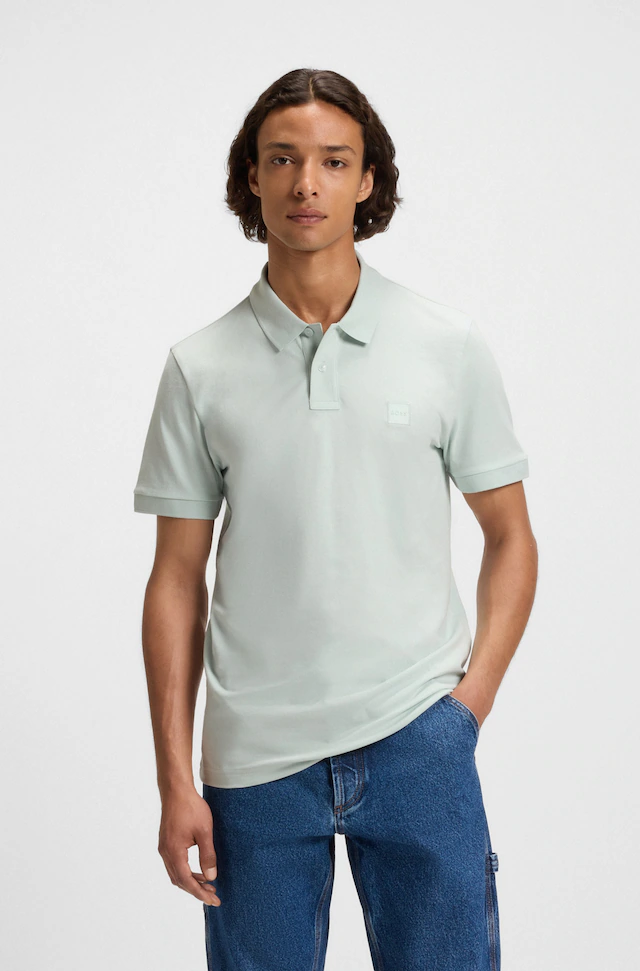BOSS ORANGE Poloshirt »Passenger Regular Fit« Classic Stretch Pique Polo, pflegeleicht, Baumwolle mit Elasthan