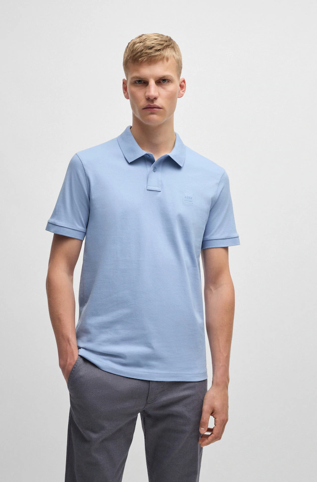 BOSS ORANGE Poloshirt »Passenger Regular Fit« Classic Stretch Pique Polo, pflegeleicht, Baumwolle mit Elasthan