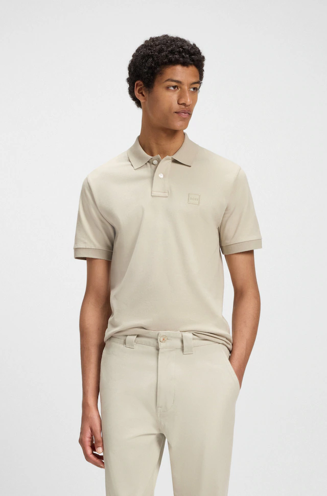 BOSS ORANGE Poloshirt »Passenger Regular Fit« Classic Stretch Pique Polo, pflegeleicht, Baumwolle mit Elasthan