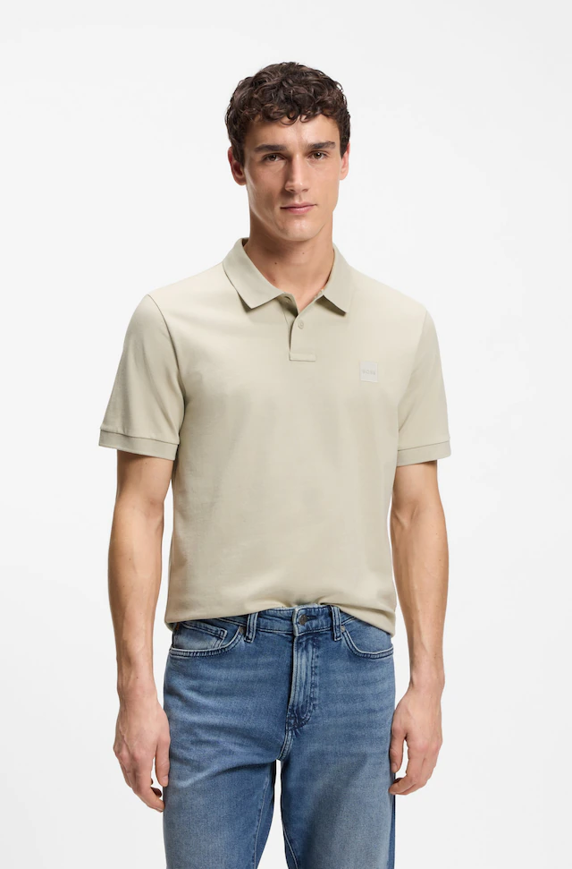 BOSS ORANGE Poloshirt »Passenger Regular Fit« Classic Stretch Pique Polo, pflegeleicht, Baumwolle mit Elasthan