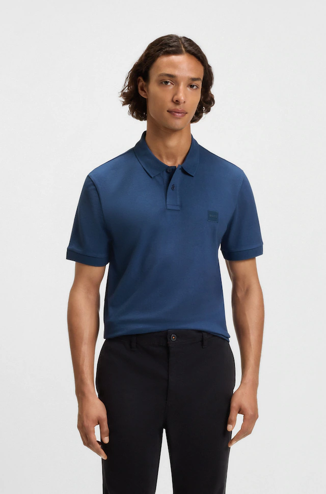 BOSS ORANGE Poloshirt »Passenger Regular Fit« Classic Stretch Pique Polo, pflegeleicht, Baumwolle mit Elasthan