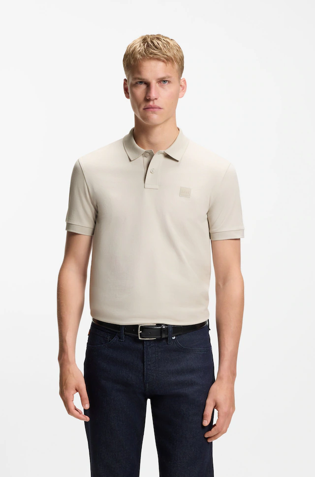 BOSS ORANGE Poloshirt »Passenger Regular Fit« Classic Stretch Pique Polo, pflegeleicht, Baumwolle mit Elasthan